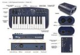 TECLADO CONTROLADOR M-AUDIO MIDIAIR WIRELESS 25