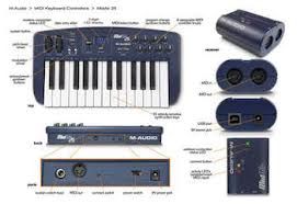 TECLADO CONTROLADOR M-AUDIO MIDIAIR WIRELESS 25