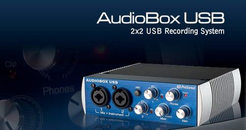 INTERFACE EXTERNA PRESONUS AUDIOBOX 2X2